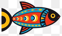 PNG  Vector fish impressionism animal white background .