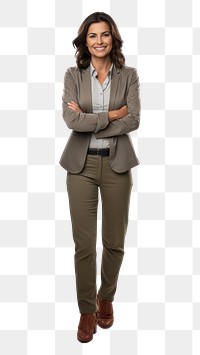 PNG Business woman portrait standing apparel.