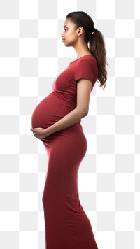 PNG Belly pregnancy sleeve adult dress.