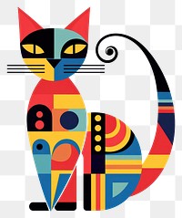 PNG  Vector cat impressionism art dynamite weaponry.