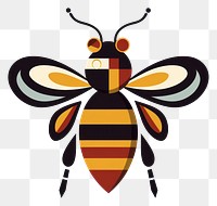 PNG  Vector bee impressionism invertebrate dynamite weaponry.