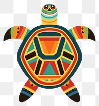 PNG  Vector turtle impressionism tortoise outdoors reptile.