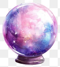 PNG Astronomy universe sphere purple.