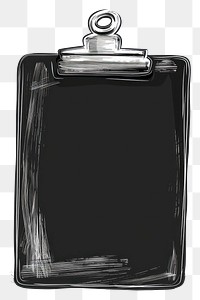 PNG Fun illustration cute clipboard cosmetics bottle shaker.