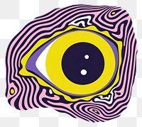 PNG A vector graphic of eye clothing swimwear apparel.