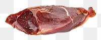 PNG  Leg ham mutton food meat.