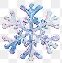 PNG  Acrylic pouring snowflake accessories accessory outdoors.