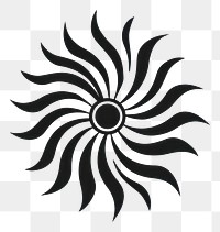 PNG Surreal aesthetic turbine logo art astronomy graphics.