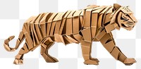 PNG Tiger cardboard paper weaponry.