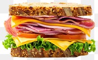 PNG  Big sandwich burger food.