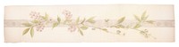 PNG Botanical washi tape pattern flower paper.