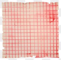 PNG  Red grid paper ripped paper blackboard linen home decor