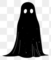 PNG Cartoon ghost silhouette fashion animal shark.