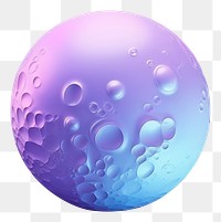 PNG Moon science sphere purple. 