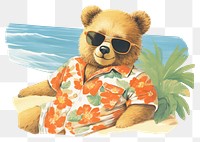 PNG Accessories teddy bear sunglasses accessory.