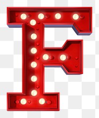 Theater sign letter F text red architecture.