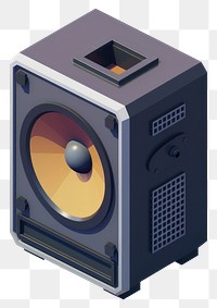 PNG Speaker icon loudspeaker electronics technology.