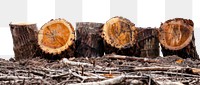 PNG Deforestation lumber plant wood.