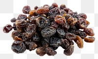 PNG Raisin raisins white background freshness.