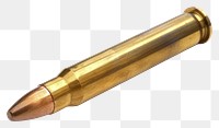 PNG Bullet ammunition weapon white background.