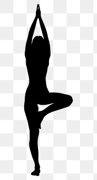 PNG Fitness silhouette clip art sports adult yoga.