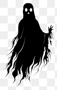 PNG Ghost clip art silhouette monochrome darkness