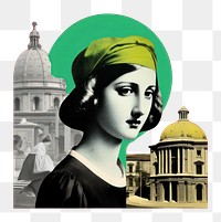 PNG Pop italy traditional art collage represent of italy culture advertisement architecture photography.