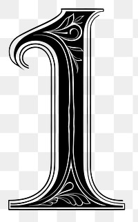 PNG Number 1 alphabet number symbol text