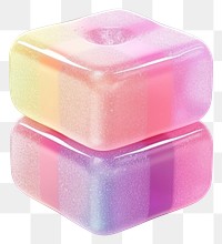 PNG  3d jelly glitter soap.