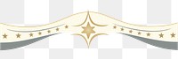 PNG  Stars divider ornament symbol white background insignia.