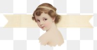 PNG Angel white background accessories hairstyle.