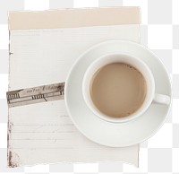 PNG Coffee saucer paper drink.