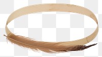 PNG Feather white background lightweight accessories.