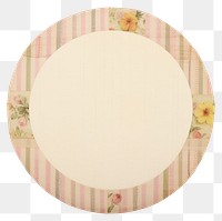 PNG Vintage flowers plate white background tablecloth.