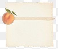PNG Peach fruit paper plant.