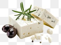 Whole feta cheese with olive food parmigiano-reggiano vegetable.