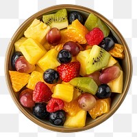 PNG Photo of tropical fruit salad bowl blueberry produce