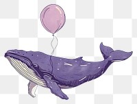 PNG Drawing whale balloon animal mammal