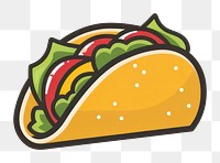 PNG Logo of taco food freshness sandwich.