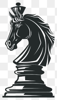 PNG Horse chess white background intelligence chessboard.