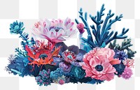 PNG Flower Collage aquarium flower outdoors pattern.