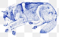 PNG Vintage drawing husky dogs animal mammal sketch.