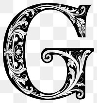 PNG G letter alphabet art graphics pattern.