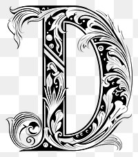 PNG D letter alphabet art symbol text.