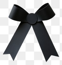 PNG Paper black ribbon award badge icon accessories accessory symbol.