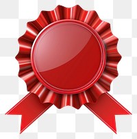 PNG Gradient red Ribbon award badge icon symbol logo.