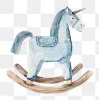 PNG  Blue wooden rocking horse furniture animal mammal