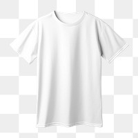 White t-shirt png mockup casual | Premium PNG - rawpixel