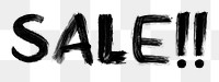 Sale!! png brush stroke alphabet, transparent background