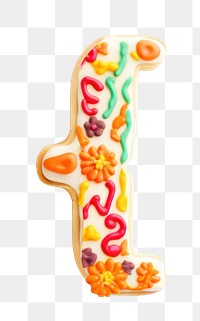 Curly brackets png cookie art alphabet, transparent background